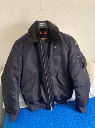 Bomber blauer policia 