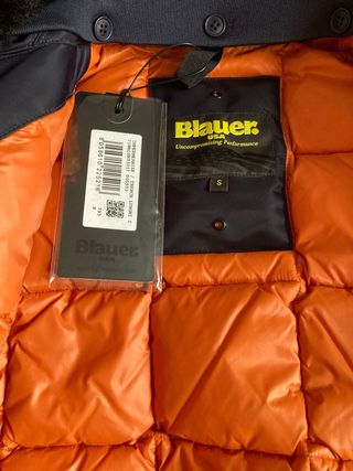 Bomber blauer policia 