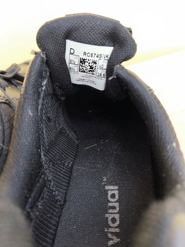 New Balance sneakers nere pelle n. 40