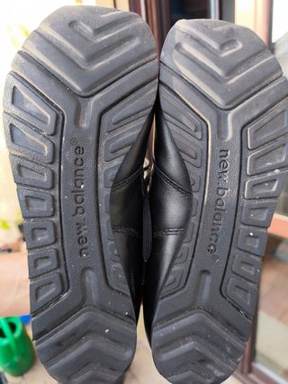 New Balance sneakers nere pelle n. 40