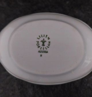 Salsiera in porcellana con cucchiaio 