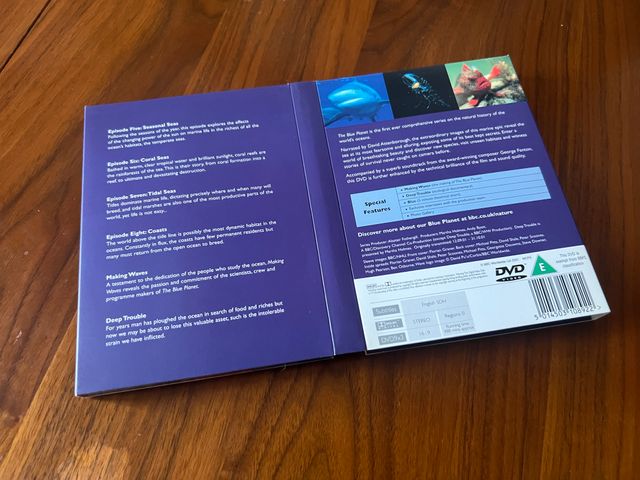 The Blue Planet DVDs Edición UK