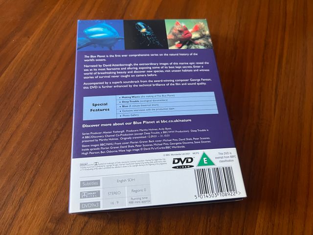 The Blue Planet DVDs Edición UK