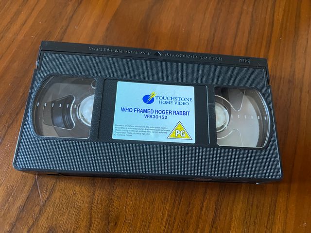 Who framed Roger Rabbit? VHS Edition UK 2 Cintas