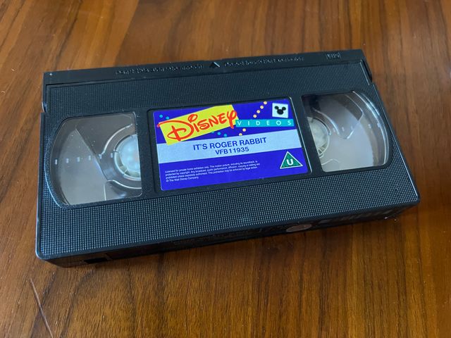 Who framed Roger Rabbit? VHS Edition UK 2 Cintas