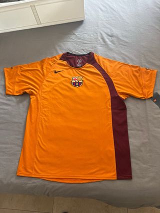 Camiseta fc barcelona naranja