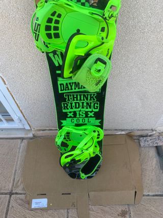 Tabla Snow con Fijaciones