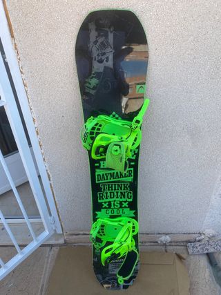 Tabla Snow con Fijaciones