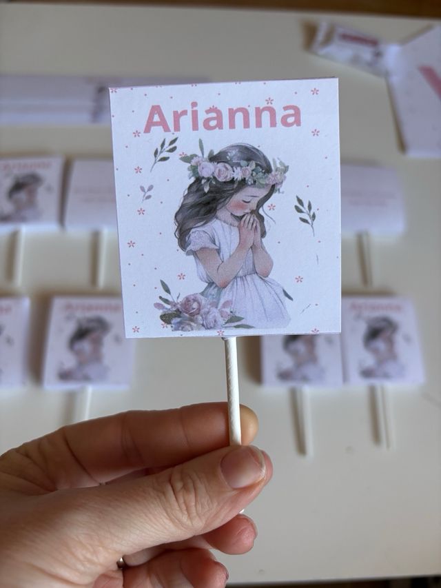 Papeleria personalizada comunión