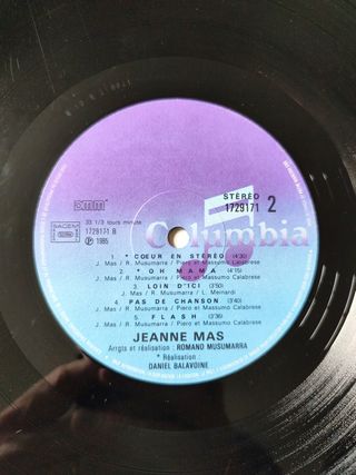 Disco Vinilo Jeanne Mas 1r Disco