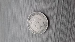 Moneda 5 pesetas del mundial del 82 estrella 80