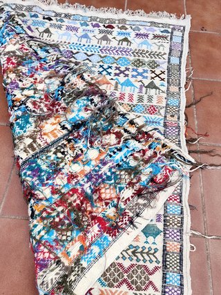 ALFOMBRA LANA HECHA A MANO