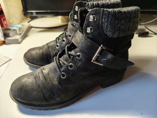 Stivaletti Skechers ecopelle nero n 39