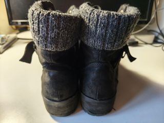 Stivaletti Skechers ecopelle nero n 39