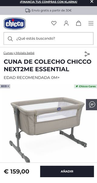 Cuna de colecho Chicco Next2M