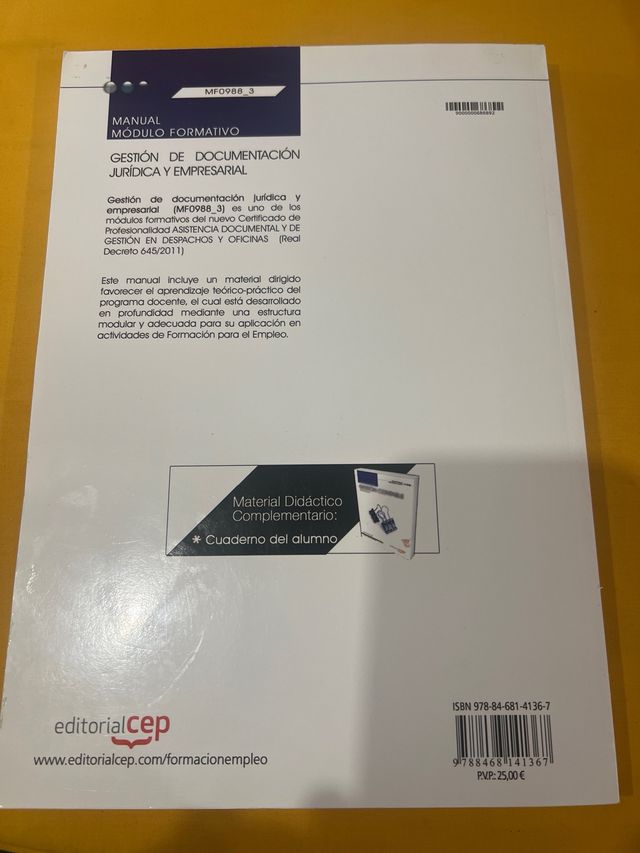 MANUAL GESTION DE DOCUMENTACION JURIDICA 