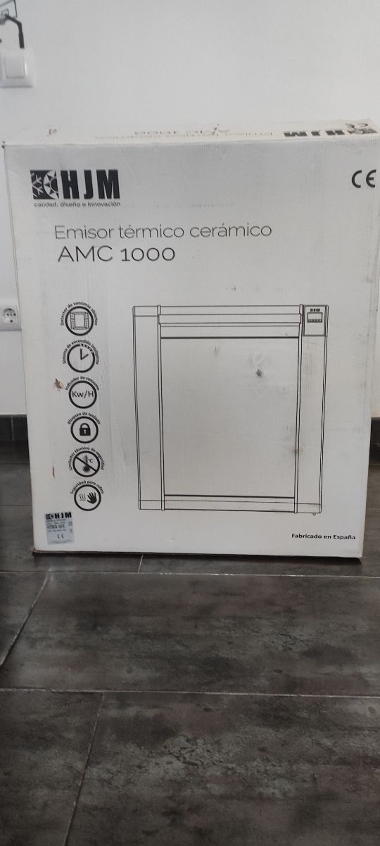 2 Emisores térmicos cerámicos HJM 1000w y 1500w