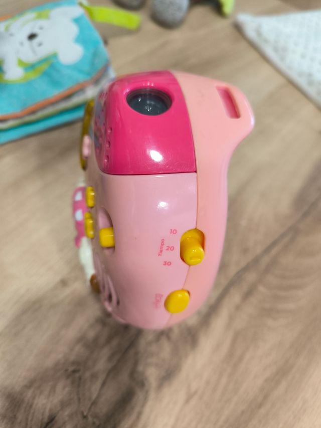 Kit juguetes bebe proyector luz con música, dudus,