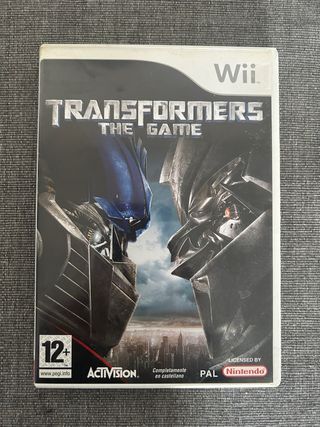 Juego wii TRANSFORMERS