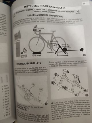 Rodillo eléctrico bicicleta 