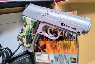 Pistola+gioco Time Crises PS1 comp. Guncon usato