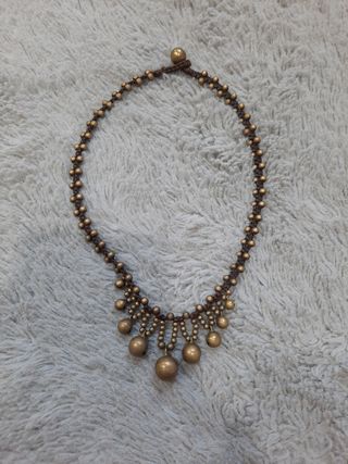 Collar cascabeles hippie