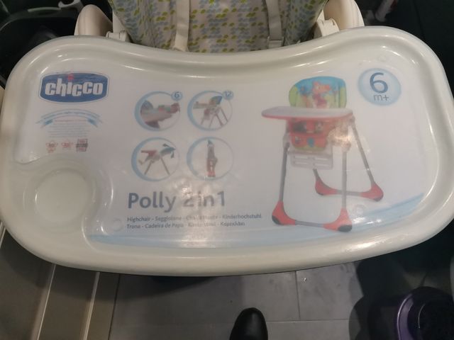 Silla Trona bebe Chicco Polly 2 en 1