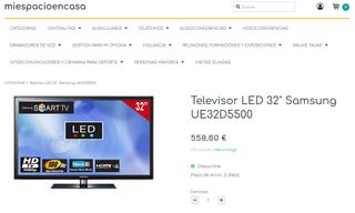 Tv Led Samsung 32" Full HD 100Hz Smart Tv