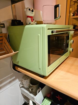 Horno verde vintage en perfecto estado 