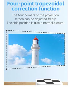 Mini proyector portatil  OSMARI HD 1080P SIN ABRIR