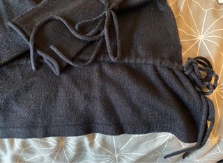 Jersey negro punto fino