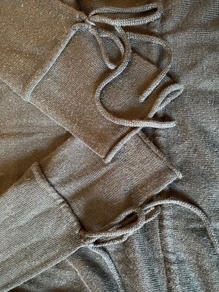 Jersey negro punto fino