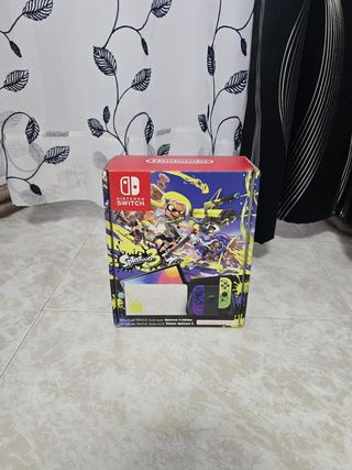 Nintendo switch OLED Ed. especial splatoon 3