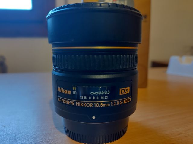 obbiettivo nikon fisheye