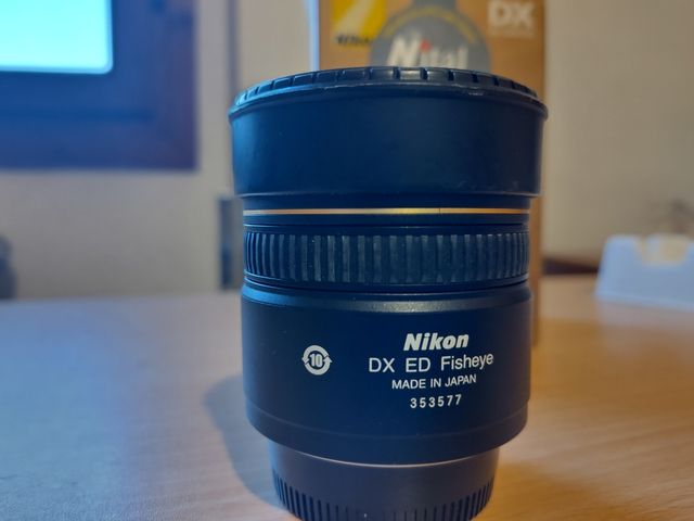 obbiettivo nikon fisheye