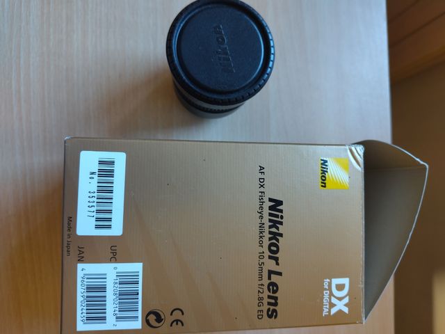 obbiettivo nikon fisheye