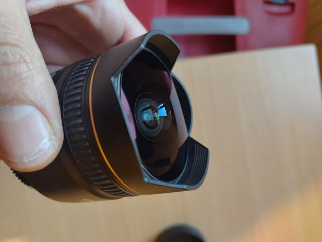 obbiettivo nikon fisheye