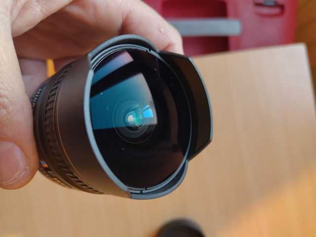 obbiettivo nikon fisheye