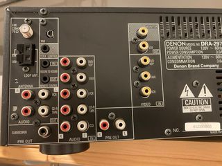 Sinto Amplificador Denon