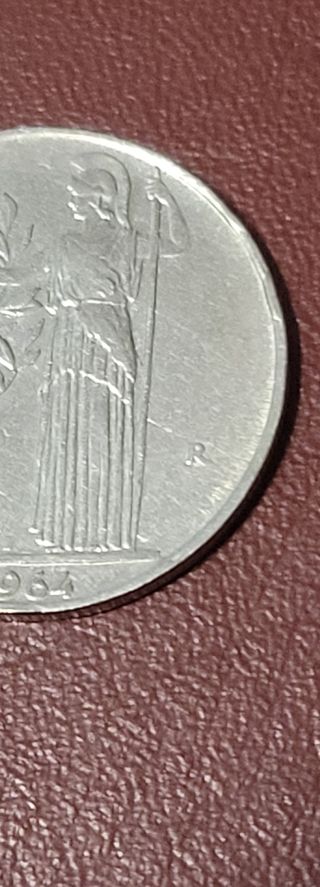 Moneta 100 lire 1964