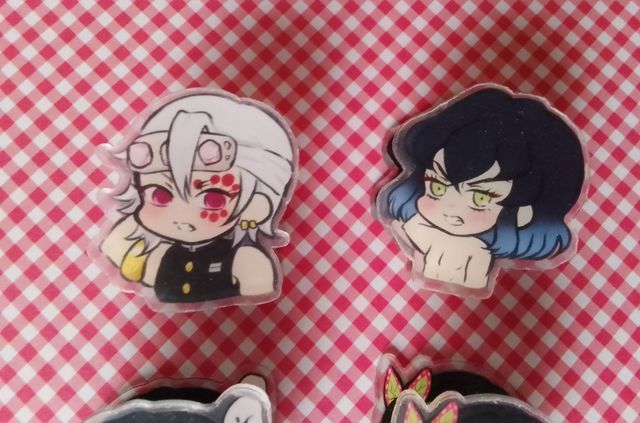 Clip in Acrilico Demon Slayer