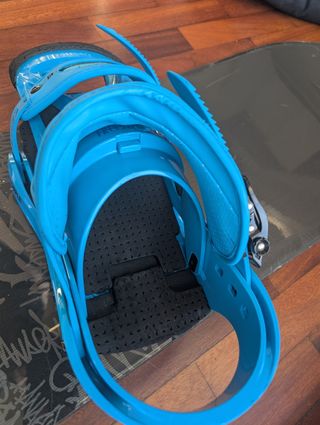 Tabla medida 158 con fijaciones burton talla L