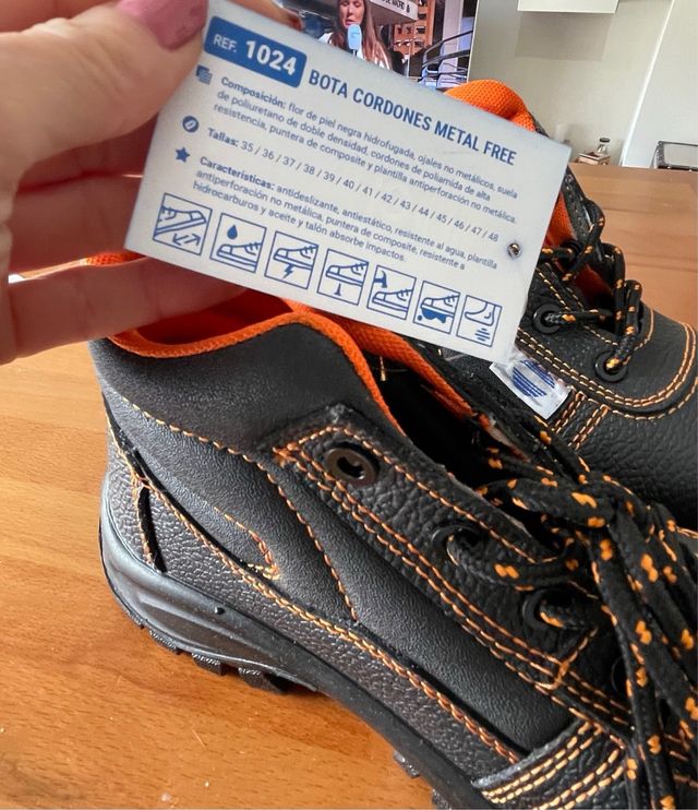 Botas de seguridad 37