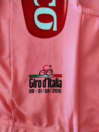 Maillot rosa. Giro de Itlalia