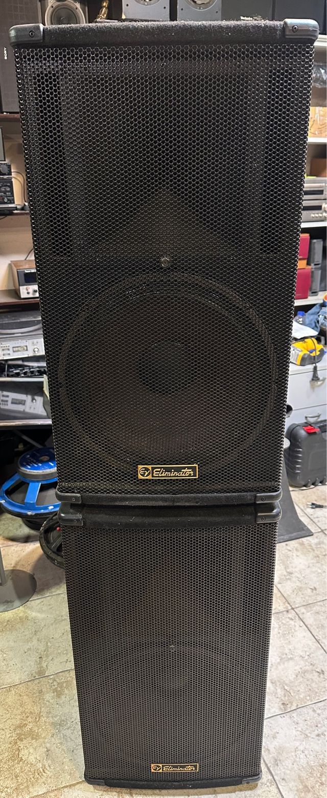 Cajas Electro Voice EV