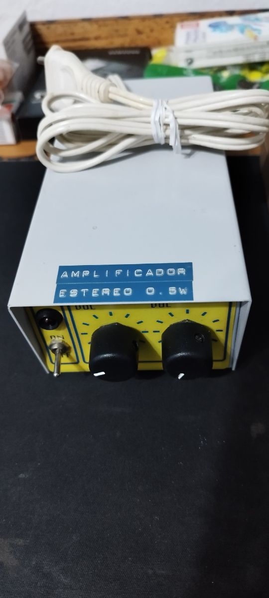 Amplificador de audio.