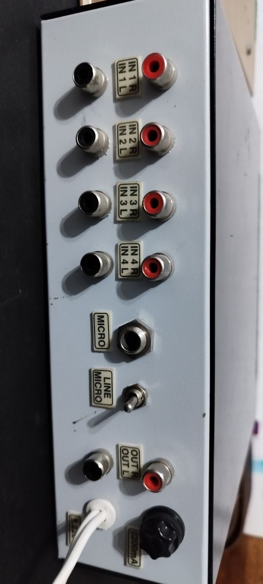 Amplificador de audio.