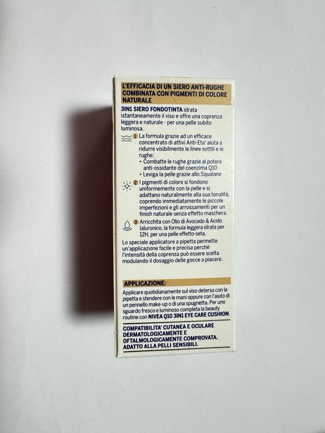 Nivea Q10  Power 3 in 1 Siero Fondotinta