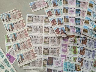 Lotería antigua desde el 85 hasta el 96