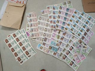 Lotería antigua desde el 85 hasta el 96